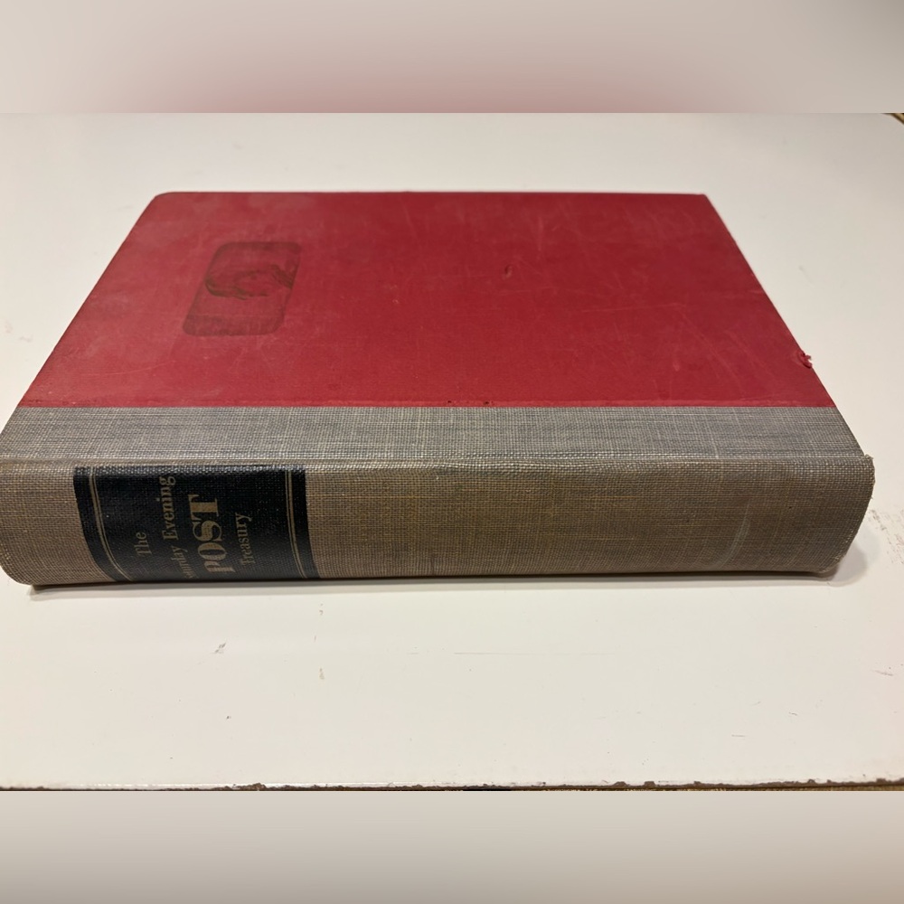 Vintage 1954 The Saturday Evening
Post Treasury Hardcover Simon
Schuster Classic